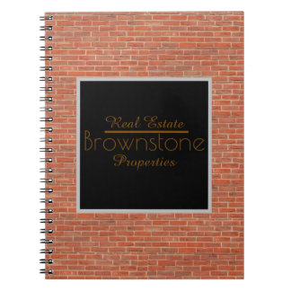 Immobilien Notizbuch | Brownstone Notizblock