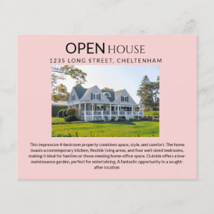 Immobilien-Open-House-Targeting-Postkarten & Flyer