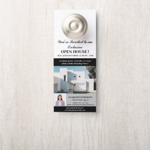 Immobilien-Open-House Türanhänger