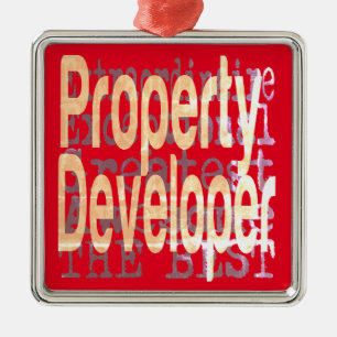 Immobilienentwickler Ornament Aus Metall