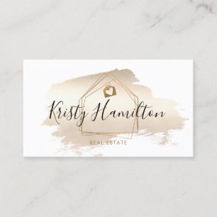 Immobiliengeschäft mit beruflichem Anwesen Visitenkarte
