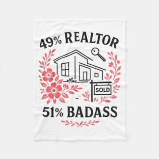 Immobilienmakler 49% Immobilienmakler 51% Schlecht Fleecedecke