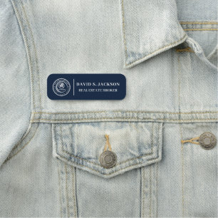 Immobilienmakler Benutzerdefinierte Logo-Immobil Namensschild