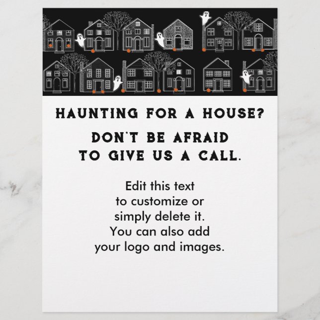 Immobilienmakler Flyer (Vorne)