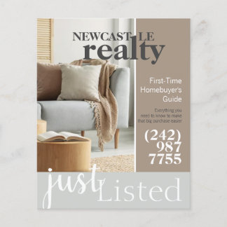 Immobilienmakler Flyer