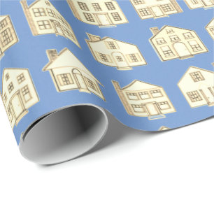 Immobilienmakler-Geschenk Geschenkpapier
