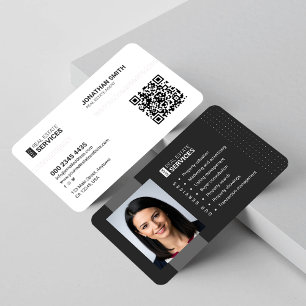 Immobilienmakler, Immobilienunternehmen, Immobilie Visitenkarte
