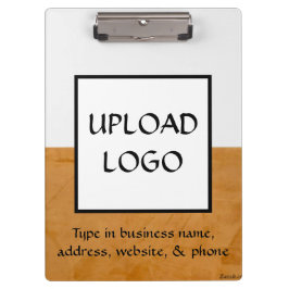 Immobilienmakler individuelles Logo-Clip-Board Klemmbrett
