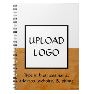 Immobilienmakler Notizbuch mit individuellem Logo Notizblock