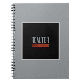 Immobilienmakler-Notizbuch Notizblock