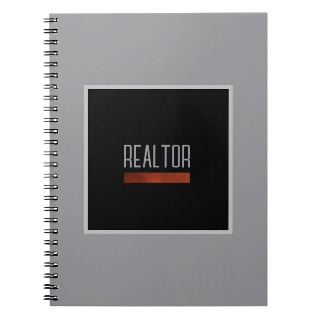 Immobilienmakler-Notizbuch Notizblock (Vorderseite)