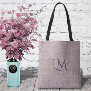 Immobilienmakler Taupe Monogramm Minimalist