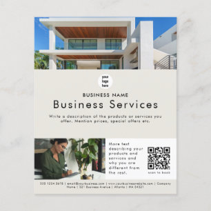 Immobilienmakler-Werbeflyer Promotional Flyer