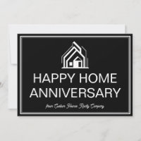 Immobilienmarketing Benutzerdefiniert Schwarz Weiß