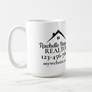 Immobilienmarketing Benutzerdefinierter Makler Kaffeetasse