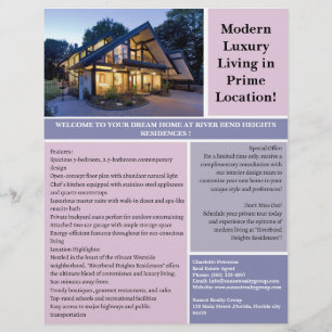 Immobilienmarketing Flyer