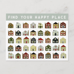 Immobilienmarketing Postkarte