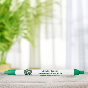 Immobilienunternehmen Green Forest House Kugelschreiber