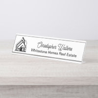 Immobilienunternehmen-Logo Maßgeschneiderter Makle