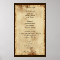 "Immortal" Spirituelle Poster