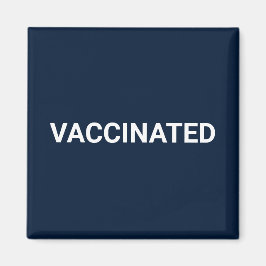Immungsimpfter, marineblauer weißer Magnet