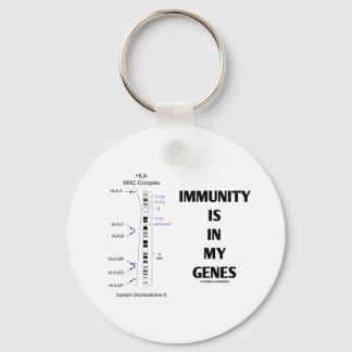 Immunität ist in meinen Genen vorhanden (Chromosom Schlüsselanhänger