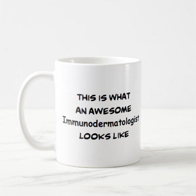 Immunodermatologin, phantastische Kaffeezucht Tass Kaffeetasse (Links)