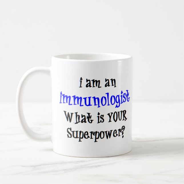Immunologe Kaffeetasse (Links)