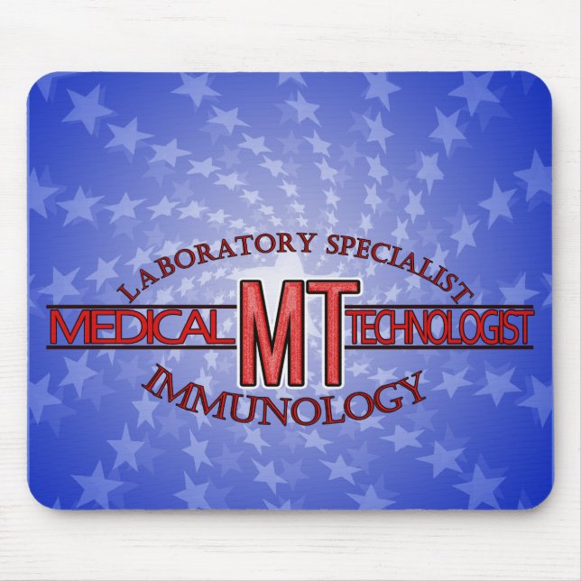 IMMUNOLOGIESPEZIALIST MT MEDIZINTECHNOLOGIST MOUSEPAD (Vorne)