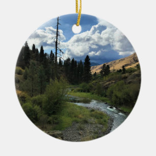 Imnaha River, OR Keramik Ornament