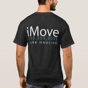 iMove. Abfall-Schlepper. Kram-AbbauPromo Merch T-Shirt