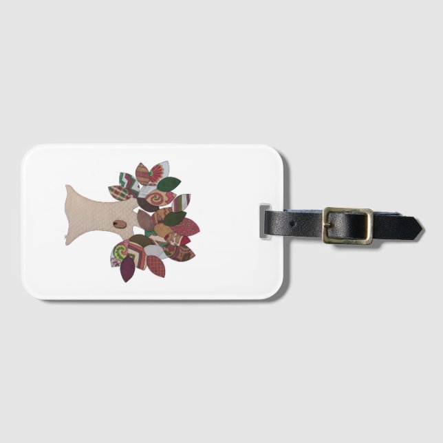 Imp Tree Luggage Tag Gepäckanhänger (Vorderseite (Horizontal))