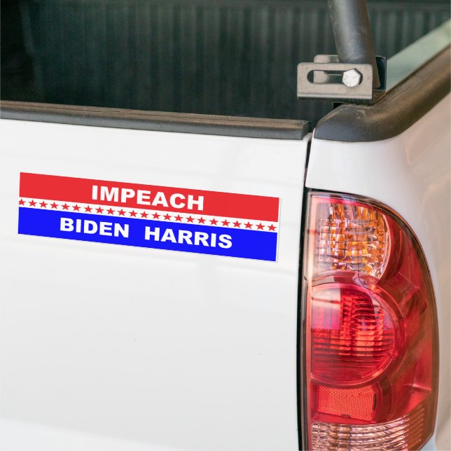 Impact Biden Harris Autoaufkleber (Auf Lkw)