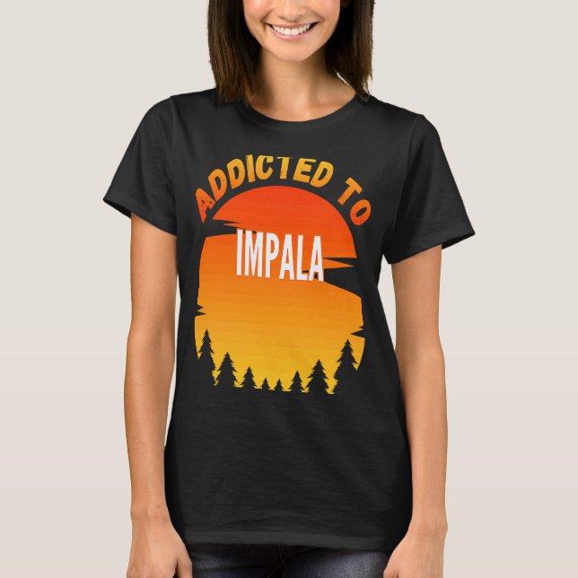 Impala an Impala angepasst T-Shirt (Vorderseite)