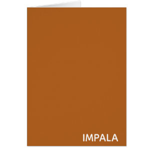 Impala braune Farbe