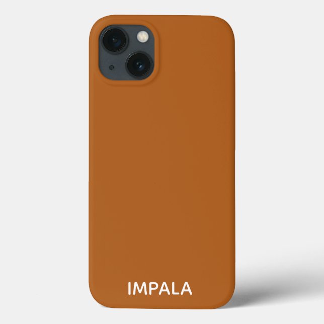 Impala Brauner Farbname Case-Mate iPhone Fall Case-Mate iPhone Hülle (Rückseite)