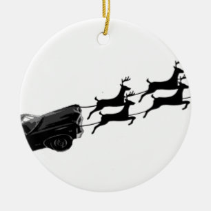 Impala im Flug Keramikornament