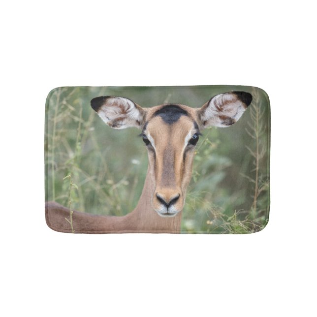 Impala Portrait Badematte (Vorderseite)