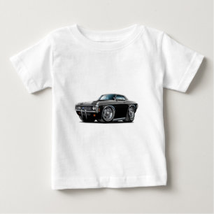 Impala-schwarzes Auto 1969 Baby T-shirt