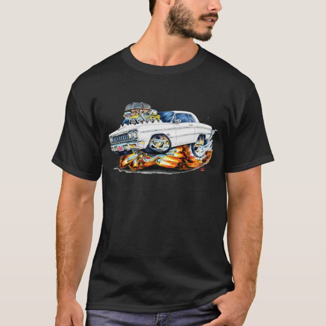 Impala-Weiß-Auto 1964 T-Shirt (Vorderseite)