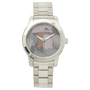 Impasto abstraktes I Armbanduhr