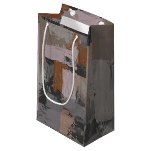Impasto abstraktes I Kleine Geschenktüte