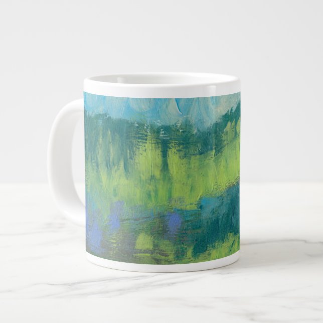 Impasto Feld II Jumbo-Tasse (Vorderseite Links)