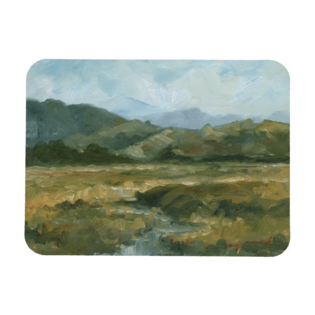 Impasto Landschaft III Magnet (Horizontal)