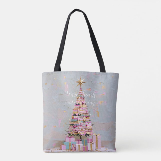 Impasto Rosa Weihnachtsbaum (Rückseite)