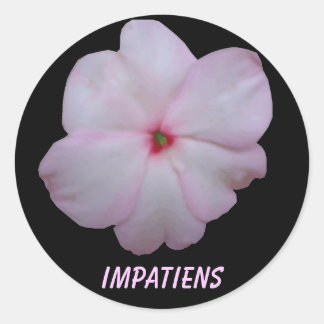 Impatiens anpassbarer Aufkleber