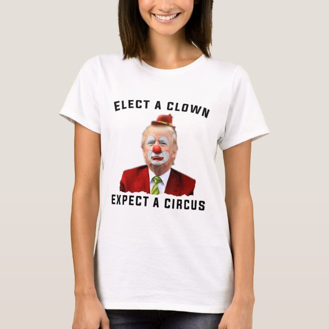 Impeach AntiTrump wählen einen Clown erwarten eine T-Shirt (Vorderseite)