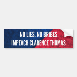 Impeach Clarence Thomas Oberster Gerichtshof Autoaufkleber