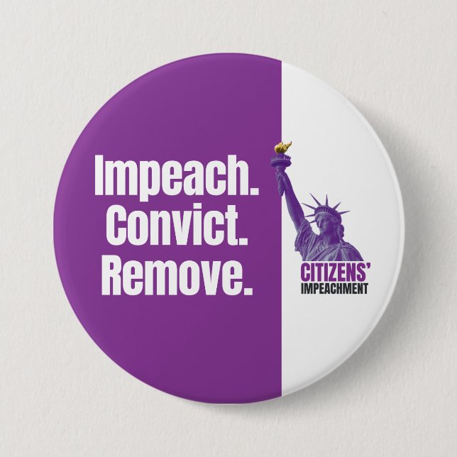 Impeach Convict Remove Button (Vorderseite)