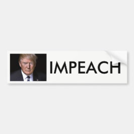 Impeach Impeach Impeach Anti-Donald Trump Autoaufkleber
